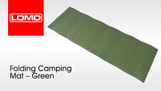 Folding Camping Mat – Green [upl. by Narok745]