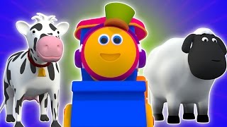 Bob treno è andato a Farm  Fumetto 3D per i bambini  video educativo [upl. by Mosenthal]