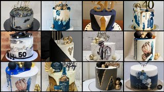 Mens Birthday Cake Decorating ideas 2024  Latest Amazing Birthday Cake Design for Men [upl. by Akcinahs935]