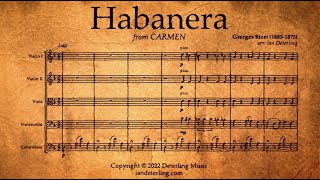 Habanera from CARMEN for string orchestra [upl. by Hicks460]