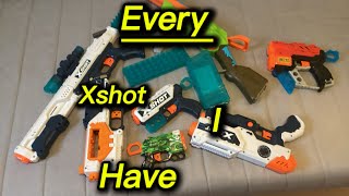 Every Xshot gun I have [upl. by Ymmot]