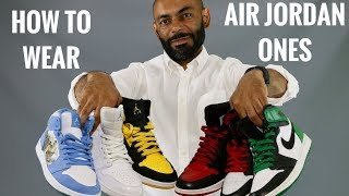 How To Wear Air Jordan 1sMy Air Jordan 1 Collection [upl. by Craggie]