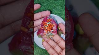 Satisfying strawberry chocolate 🍓🍭🤩 shortsviral youtubeshorts trending [upl. by Erina280]