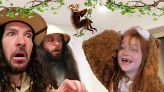 JUNGLE EXPLORERS find a Monkey Family is there more Treasure to be Found ask Adley Niko amp Clair [upl. by Som]