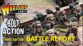 US Army Rangers v German Armoured Platoon Bolt Action 1250 points warlordgames boltaction ww2 [upl. by Noonberg514]