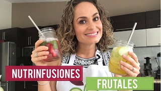 Como Preparar Nutrinfusiones Frutales Receta Clean [upl. by Ardnaiek]