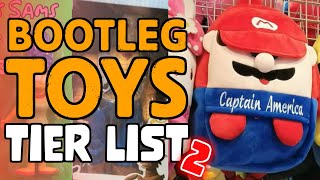 The Bootleg Toys TIER LIST 2 [upl. by Neram]