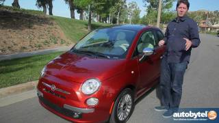 2012 Fiat 500 Car Review [upl. by Boser632]