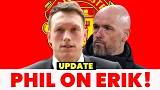 PHIL JONES QUESTIONS ERIK TEN HAG All Man UTD News [upl. by Asined439]