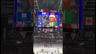 Kiss Cam Mascot twist at the end UBS Arena  Islanders game  March 2024 [upl. by Henrik]