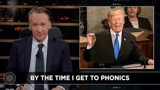 New Rule SubLiterate America  Real Time with Bill Maher HBO [upl. by Page536]