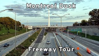 Montreal Night Freeway Tour  July 2020  20200711 [upl. by Arocet]