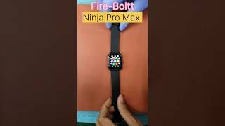 FireBoltt Ninja Pro Max smartwatch repair shorts smartwatch fireboltt [upl. by Edialeda695]