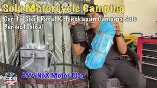 Peralatan Camping Motosikal Solo [upl. by Zeugirdor]