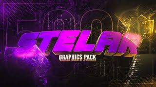 BEST FREE GFX PACK OF 2024  Stelar Graphics Pack [upl. by Absa591]