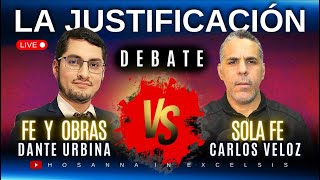 Debate sobre la Justificación Dante Urbina vs Carlos Veloz [upl. by Iphigeniah]