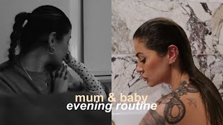 MUM amp BABY EVENING ROUTINE  JAMIE GENEVIEVE [upl. by Ilahtan]