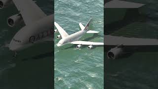 flight disrupted by obstacles aviation angelslanding msfs2020 mfs avgeek landing [upl. by Gnuy]