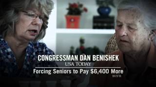 Dan Benishek A Troubling Record on Medicare [upl. by Mccreary]