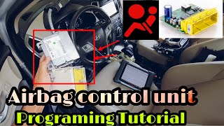 Airbag control unit programming tutorial easy solution [upl. by Riamu]