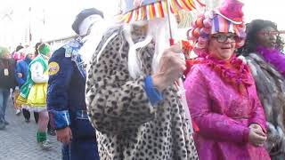 Aalst Carnaval 2019  Filmpje Voil Jeanettenstoet Opening stoet [upl. by Hannahs]