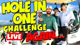 Not Turning Off The Stream Until We Make a Hole In One again UPDATE  WE DID IT [upl. by Thornton]