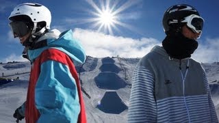 Jesper Tjäder and Øystein Bråten in Snow Park NZ [upl. by Doralin]