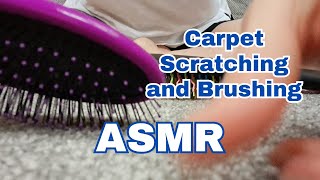 ASMR Carpet Scratching and Brushing Fast and Aggressive [upl. by Ibbie]