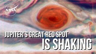 Jupiter’s Great Red Spot Is Shaking [upl. by Wickman]