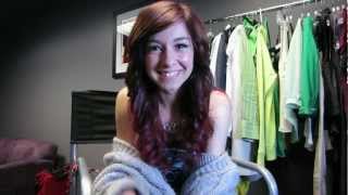 Me Hosting the American Idol Live Tour 2012  Christina Grimmie [upl. by Leahcym]