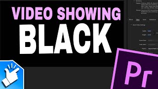 How to fix black or blank screen in ADOBE Premiere CC  Tutorial [upl. by Highams]