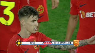 FCSB  Nordsjaelland 00  Highlights  Conference League [upl. by Fabri]