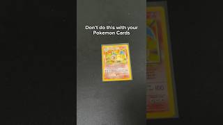 Dont do this with Charizard Pokemon Card [upl. by Sung]