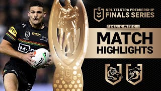 NRL 2024  Panthers v Roosters  Match Highlights [upl. by Gnoud305]