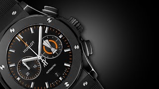 HUBLOT  CLASSIC FUSION CHRONOGRAPH UEFA EUROPA LEAGUE CERAMIC 42MM [upl. by Irac]