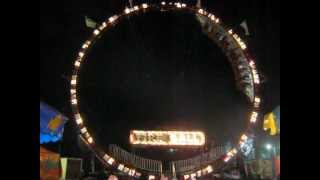 The Fire Ball ride  the Washington County Fair in Pennsylvania [upl. by Aihselef622]