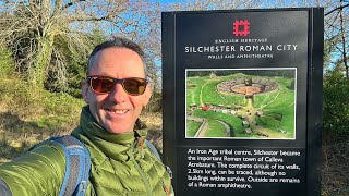 I visited Silchester Roman City  I also fell over  historyfacts history wall englishheritage [upl. by Narib]