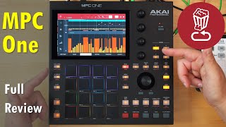 AKAI MPC ONE Review and full workflow tutorial  Comparison to MPC Live [upl. by Titos]