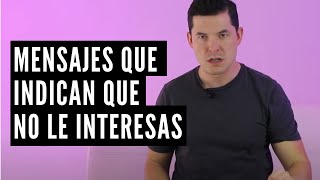 SI TE ESCRIBE ESTOS MENSAJES NO LE INTERESAS O TIENE A OTRA  FALTA DE INTERÉS JORGE LOZANO H [upl. by Aisayn923]