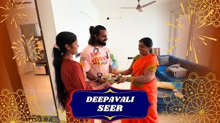 Deepavali seer to my small daughter SowbaraniyaRamesh gowtisowbi [upl. by Eenet]