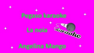 karaoke La noia Angelina Mango vincitrice Sanremo 2024 [upl. by Adyam555]