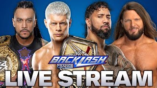 WWE Backlash France 2024 LIVE STREAM Reactions [upl. by Nwahsed]