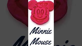 DIY Disney Minnie Mouse Cartoon Play Dough Creation  PlayDoh Videos Disney MinnieMouse PlayDoh [upl. by Nohcim]