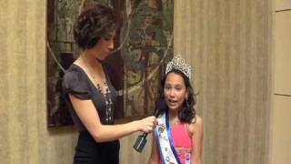 Tiara Talk Show Sheridan Hurtig Miss Illinois Coed Preteen [upl. by Eartnoed]