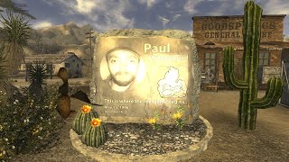 RIP Mitten Squad Memorial in Fallout New Vegas [upl. by Haleeuqa897]