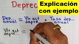 Como calcular la DEPRECIACION de Activos Fijos en Colombia [upl. by Adelle]