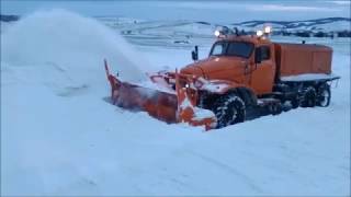 ZIL 151 SNOW BLOWER  Nadolany [upl. by Telrahc]