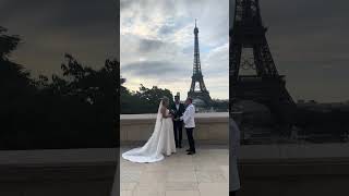 Deree amp Alans Destination Wedding in Paris  LOVE GRACEFULLY [upl. by Latta]