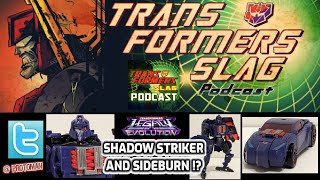 Transformers Legacy Evolution Deluxe Shadow Striker amp FUTURE SIDEBURN [upl. by Rashidi]