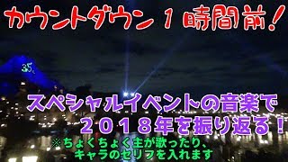 【TDS】カウントダウン１時間前！イベントの音楽で１年を振り返る！【ニューデイ、ニュードリームス】 [upl. by Htir]